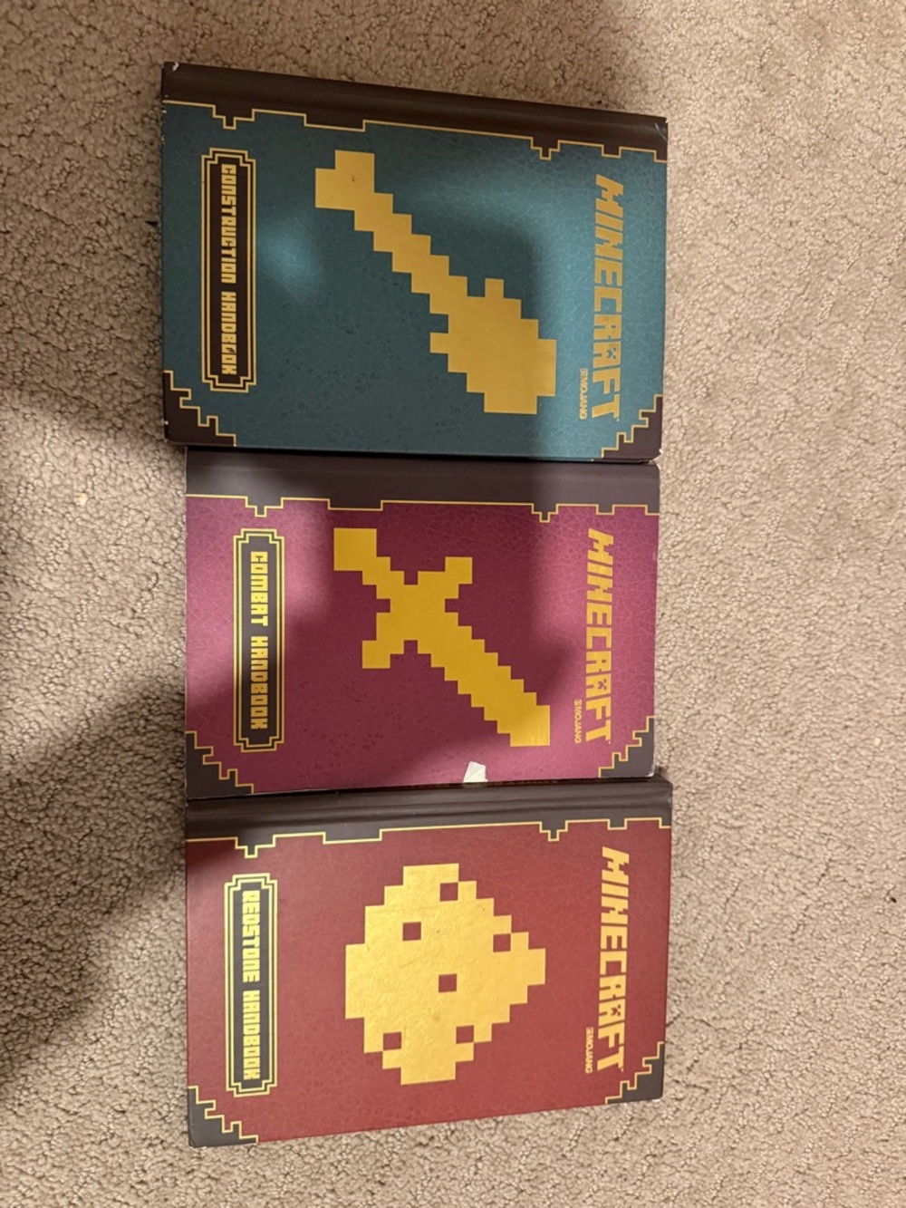 Hardcover Guide Book Set - Teal, Purple, Red ()